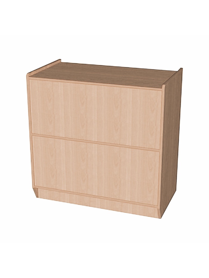 Прилавок ПЭ-12, 900×500×900, ЛДСП, цвет дуб сонома