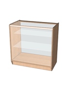 Прилавок ПЭ-14, 900×500×900, ЛДСП, стекло, цвет дуб сонома - Фото 2