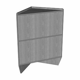 

Прилавок ПЭ-15, 500*500*900, ЛДСП, стекло, цвет серый