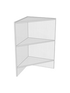 Прилавок ПЭ-5, 900×500×900, ЛДСП, белый - Фото 2