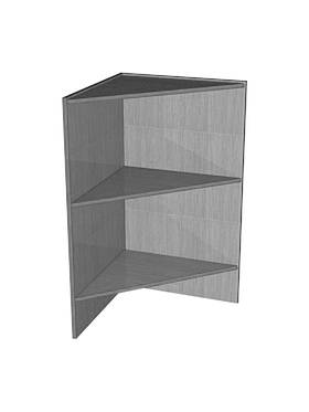 Прилавок ПЭ-5, 900×500×900, ЛДСП, серый