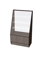 Витрина «ВЭ-3», 500×500×900 мм, ЛДСП, стекло, цвет венге 9846760
