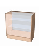 Прилавок ПЭ-4, 900×500×900, ЛДСП, стекло, цвет дуб сонома - Фото 2