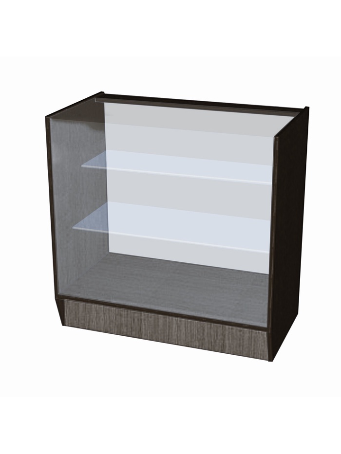 Прилавок ПЭ-4, 900×500×900, ЛДСП, стекло, цвет венге