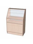 Витрина «ВЭ-2».850×500×1350 мм, ЛДСП, стекло, цвет дуб сонома - Фото 3