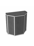 Прилавок трапеция «ТР», 1000×500×900, ЛДСП, серый 9846806