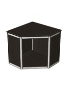 Прилавок угловой «У5», 80×80×90 см, ЛДСП, цвет венге 9846864