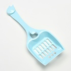 Туалет с бортом, 46×35×18 см, пластик, голубой - Фото 9