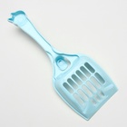 Туалет с бортом, 46×35×18 см, пластик, голубой - Фото 10