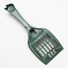 Туалет с бортом 46×38×18 см, зелёный - фото 54748953