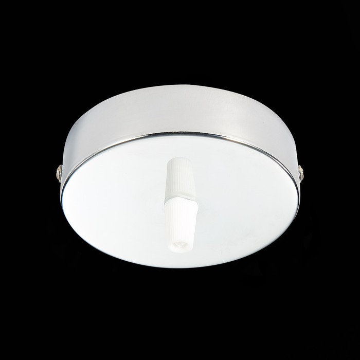 Потолочное крепление на 1 лампу (круглое) St Luce. SL001.103.01. Sl001, 10х10х2 см, цвет хром - фото 1885695745