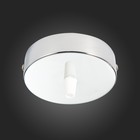 Потолочное крепление на 1 лампу (круглое) St Luce. SL001.103.01. Sl001, 10х10х2 см, цвет хром - Фото 3