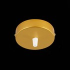Потолочное крепление на 1 лампу (круглое) St Luce. SL001.203.01. Sl001, 10х10х2 см, цвет золотистый - Фото 2
