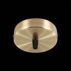 Потолочное крепление на 1 лампу (круглое) St Luce. SL001.303.01. Sl001, 10х10х2 см, цвет бронза - Фото 2