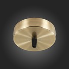 Потолочное крепление на 1 лампу (круглое) St Luce. SL001.303.01. Sl001, 10х10х2 см, цвет бронза - Фото 3