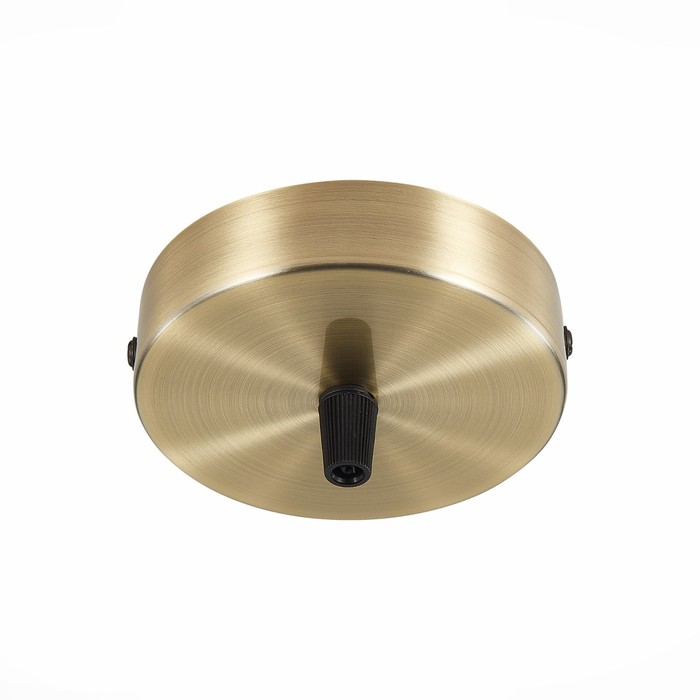 Потолочное крепление на 1 лампу (круглое) St Luce. SL001.303.01. Sl001, 10х10х2 см, цвет бронза - Фото 1