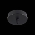 Потолочное крепление на 1 лампу (круглое) St Luce. SL001.403.01. Sl001, 10х10х2 см, цвет чёрный - Фото 2