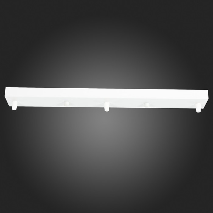 Потолочное крепление на 3 лампы (прямоугольное) St Luce. SL001.513.03. Sl001, 50х6 см, цвет белый - фото 1885695782