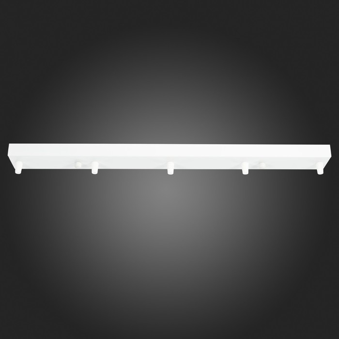 Потолочное крепление на 5 ламп (прямоугольное) St Luce. SL001.513.05. Sl001, 60х6 см, цвет белый - фото 1885695785
