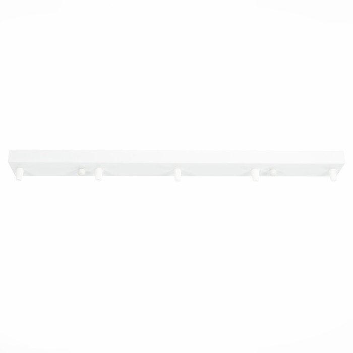 Потолочное крепление на 5 ламп (прямоугольное) St Luce. SL001.513.05. Sl001, 60х6 см, цвет белый - фото 1907762606