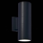 Светильник уличный настенный St Luce. SL074.401.02. Tubo2. 2х8 Вт, LED, 4000K, 8,9х25 см, цвет чёрный - Фото 2