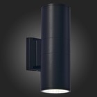 Светильник уличный настенный St Luce. SL074.401.02. Tubo2. 2х8 Вт, LED, 4000K, 8,9х25 см, цвет чёрный - Фото 3
