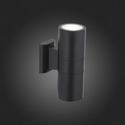 Светильник уличный настенный St Luce. SL074.401.02. Tubo2. 2х8 Вт, LED, 4000K, 8,9х25 см, цвет чёрный - Фото 5