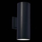 Светильник уличный настенный St Luce. SL074.411.02. Tubo2. 2х8 Вт, LED, 4000K, 11х31 см, цвет чёрный - Фото 2