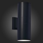 Светильник уличный настенный St Luce. SL074.411.02. Tubo2. 2х8 Вт, LED, 4000K, 11х31 см, цвет чёрный - Фото 3