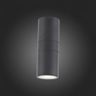 Светильник уличный настенный St Luce. SL074.411.02. Tubo2. 2х8 Вт, LED, 4000K, 11х31 см, цвет чёрный - Фото 5