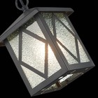 Светильник уличный подвесной St Luce. SL084.403.01. Lorne. 1х60 Вт, E27, 20х14,4х22,5 см, цвет чёрный - Фото 7