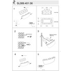 Светильник уличный настенный St Luce. SL089.401.06. Bisello. 6х1 Вт, LED, 4000K, 430 Lm, 17х8 см, цвет чёрный кварцевый - Фото 13