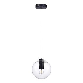 Подвес St Luce. SL1056.403.01. Noor. 1х60 Вт, E27, 20х20х160 см, цвет чёрный