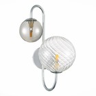 Бра St Luce. SL1124.101.02. Vinetto. 2х5 Вт, G9, 4000K, 19,5х36 см, цвет хром - фото 4116708