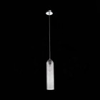 Светильник подвесной St Luce. SL1145.143.01. Callana. 1х60 Вт, E27, 10х10х50 см, цвет хром - Фото 2