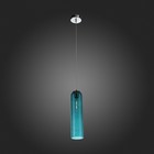 Светильник подвесной St Luce. SL1145.183.01. Callana. 1х60 Вт, E27, 10х10х50 см, цвет хром - Фото 3