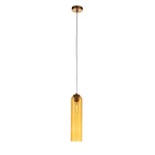 Светильник подвесной St Luce. SL1145.393.01. Callana. 1х60 Вт, E27, 10х10х50 см, цвет латунь - Фото 1