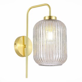 Бра St Luce. SL1154.331.01. Gran. 1х60 Вт, E27, 26,5х33,5 см, цвет латунь