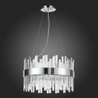 Люстра подвесная St Luce. SL1160.103.12. Bafo. 12х5 Вт, G9, 4000K, 50х50х42 см, цвет хром - Фото 5