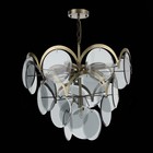 Люстра подвесная St Luce. SL1161.373.09. Fazia. 9х60 Вт, E14, 60х60х45 см, цвет бронза - Фото 4