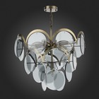 Люстра подвесная St Luce. SL1161.373.09. Fazia. 9х60 Вт, E14, 60х60х45 см, цвет бронза - Фото 5