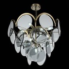 Люстра подвесная St Luce. SL1161.373.09. Fazia. 9х60 Вт, E14, 60х60х45 см, цвет бронза - Фото 7