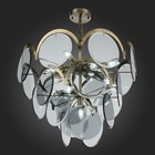 Люстра подвесная St Luce. SL1161.373.09. Fazia. 9х60 Вт, E14, 60х60х45 см, цвет бронза - Фото 8