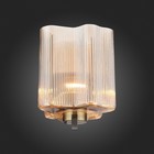 Бра St Luce. SL117.301.01. Onde. 1х60 Вт, E27, 15х18 см, цвет бронзовый - Фото 5