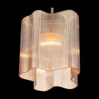 Подвес St Luce. SL117.303.01. Onde. 1х60 Вт, E27, 19х19 см, цвет бронзовый - Фото 2