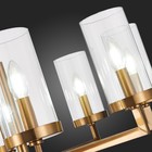 Люстра подвесная St Luce. SL1171.303.08. Masine. 8х40 Вт, E14, 74,5х74,5х30,6 см, цвет латунь - Фото 8