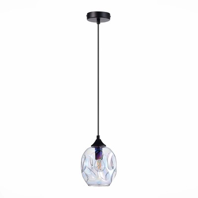 Подвес St Luce. SL1188.403.01. Idesia. 1х40 Вт, E14, 15х15х20,5 см, цвет чёрный