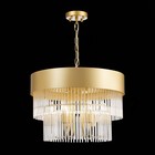 Люстра подвесная St Luce. SL1225.203.06. Contatto. 6х40 Вт, E14, 50х50х35 см, цвет золотистый - Фото 2