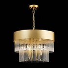 Люстра подвесная St Luce. SL1225.203.06. Contatto. 6х40 Вт, E14, 50х50х35 см, цвет золотистый - Фото 7