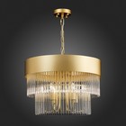 Люстра подвесная St Luce. SL1225.203.06. Contatto. 6х40 Вт, E14, 50х50х35 см, цвет золотистый - Фото 8